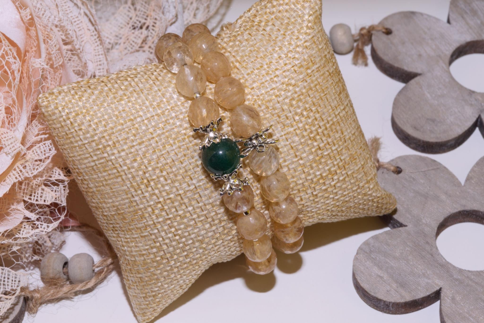 Citrine Crystal Bracelet