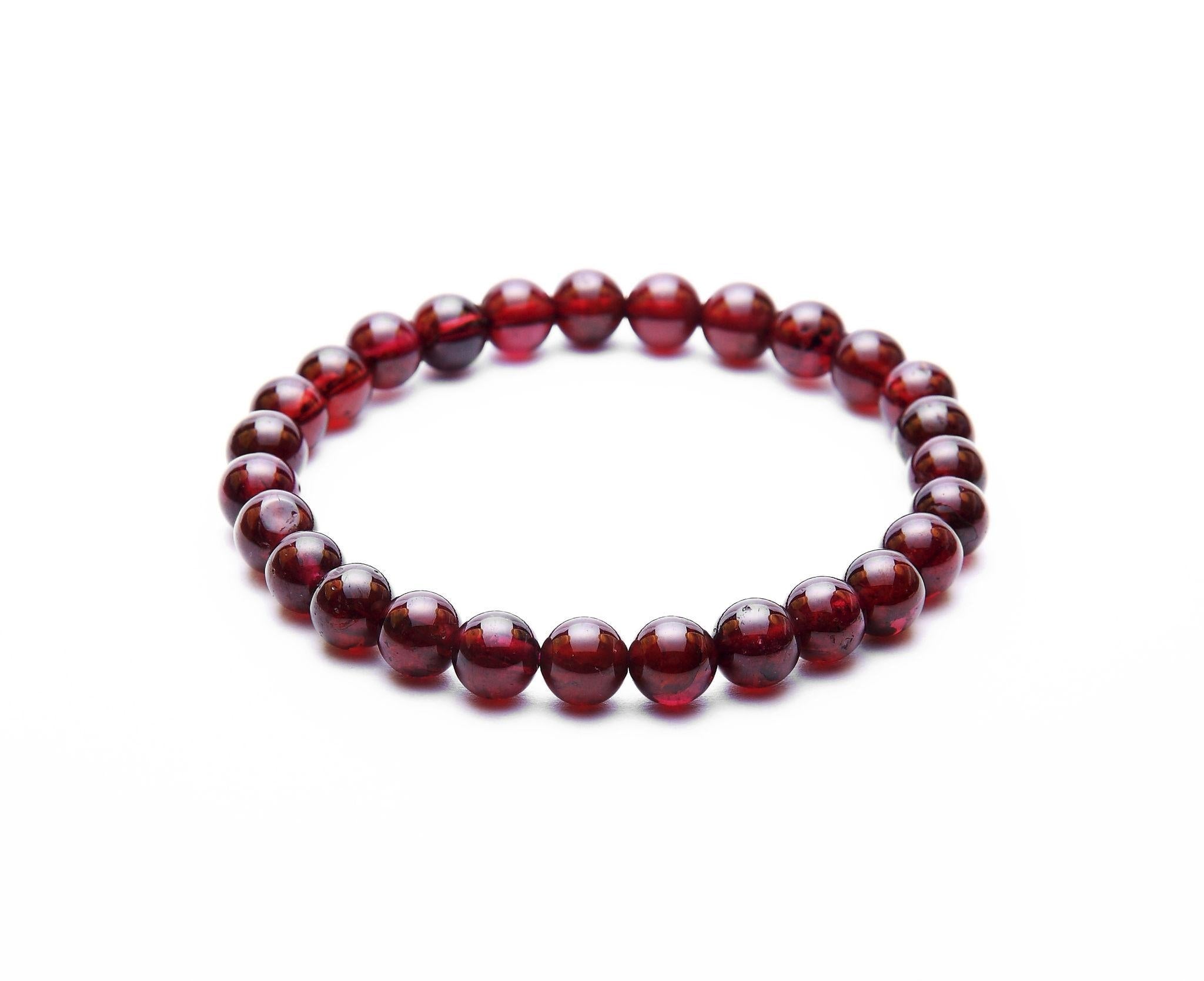 Garnet Crystal Bracelet