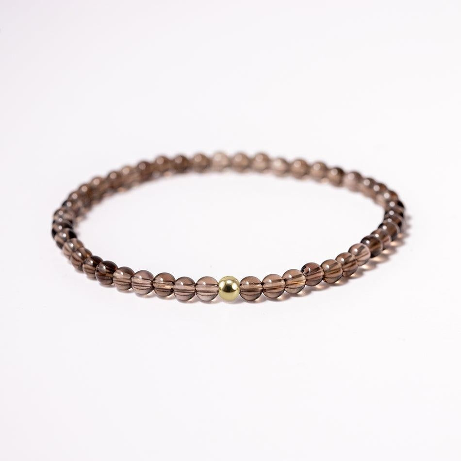 Smoky Quartz Crystal Bracelet
