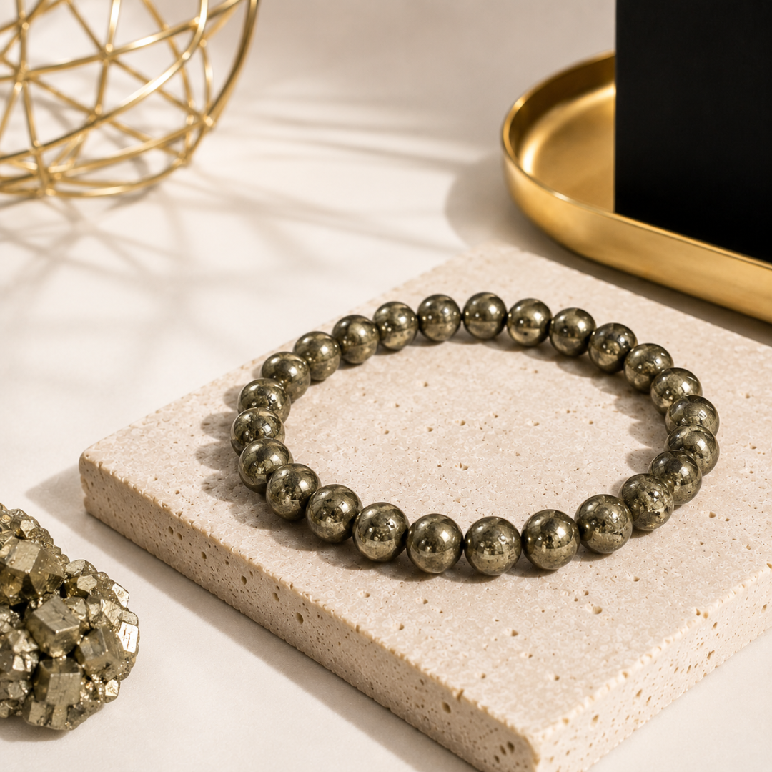 Pyrite bracelet