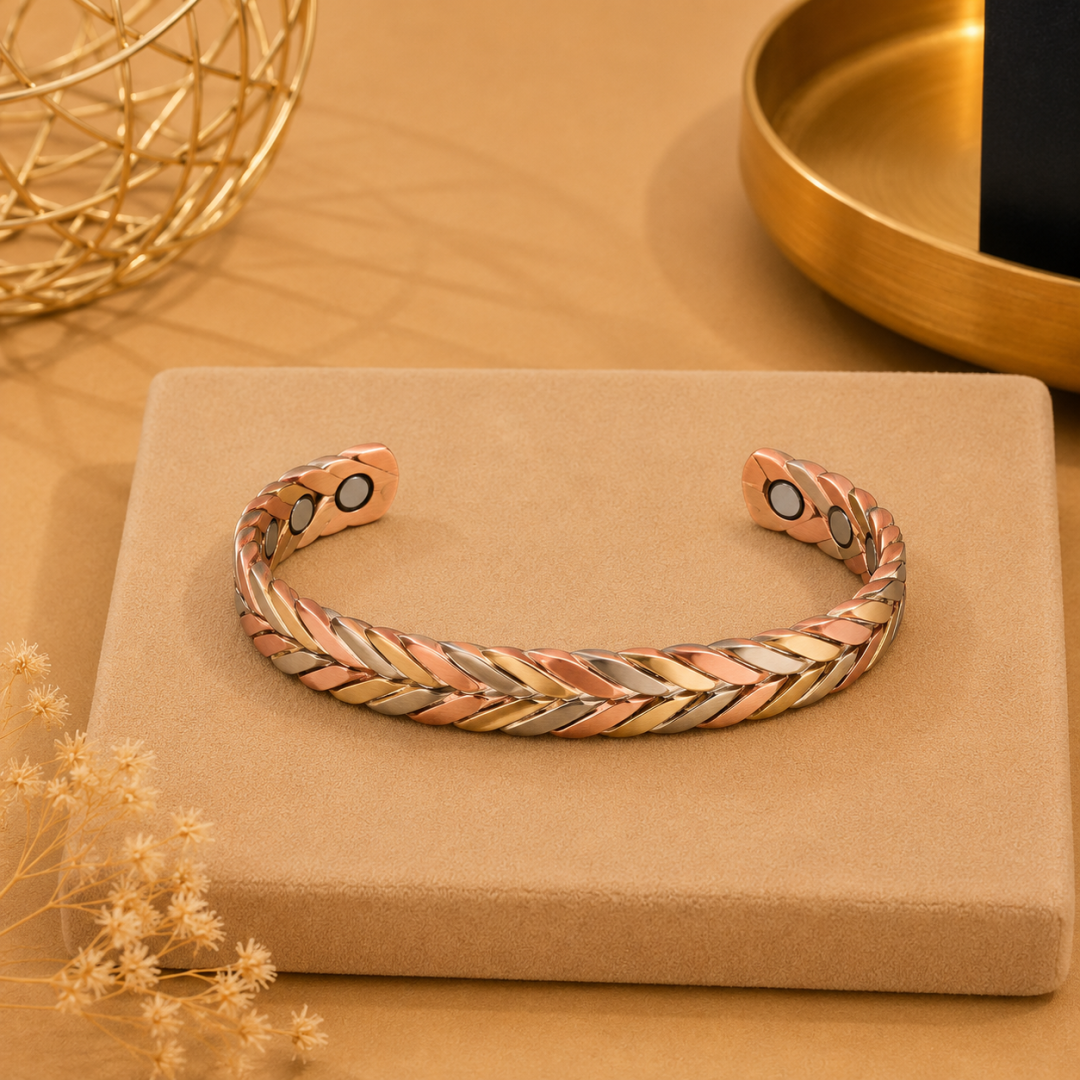 Three Elements Copper Wealth Bangle